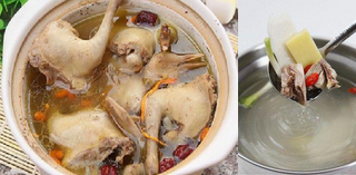 汤汁清澈咸鲜的茶菇鸽子火锅的做法【重庆火锅底料厂家】
