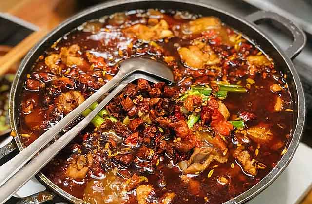 河北特色美食——正宗沧州火锅鸡的做法吃法