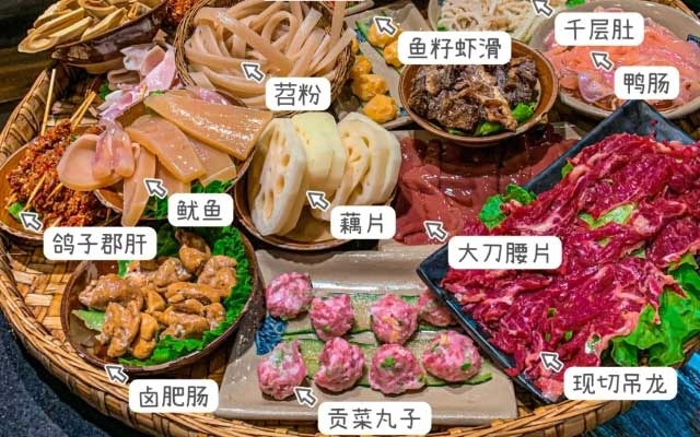 火锅配菜清单