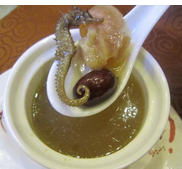 营养滋补、强肾祛风的海马火锅汤汁
