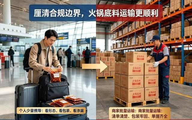 火锅底料可以带上飞机吗